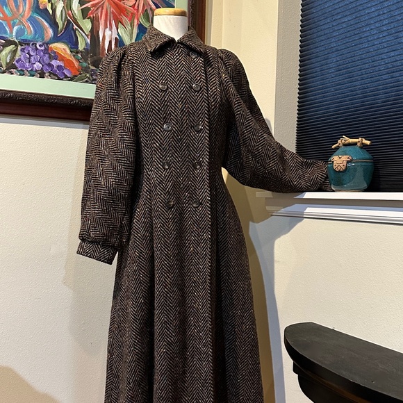 Jimmy Hourihan Jackets & Blazers - Jimmy Hourihan Irish Donegal Tweed Princess Coat / Edwardian Style  - Sz S